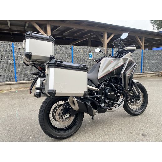 MOTO MORINI X-CAPE DRÁTĚNÁ KOLA ŠEDÁ SMOKY ANTHRACITE S KUFRY ZDARMA