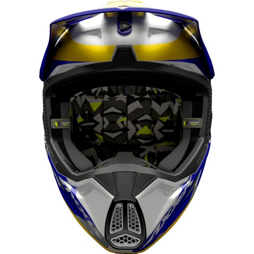 MOTOKROSOVÁ HELMA AXXIS WOLF BANDIT C3 MATT YELLOW L