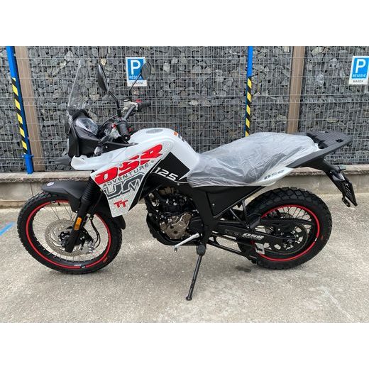 UM DSR ADVENTURE TT 125 BÍLÁ