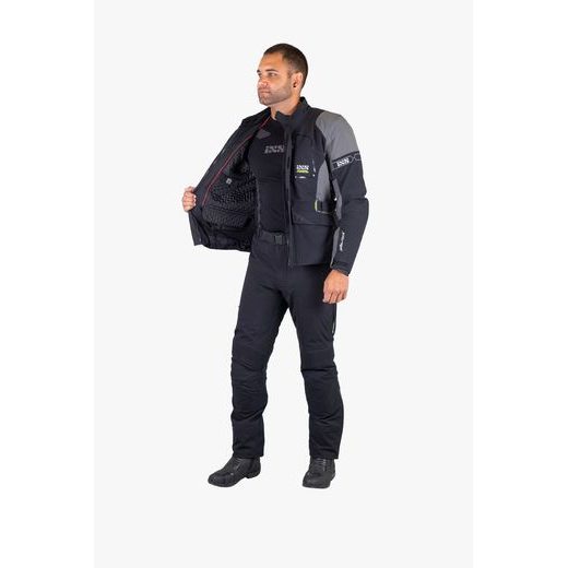 KALHOTY IXS LAMINATE-ST PLUS X65324 ČERNÝ 4XL