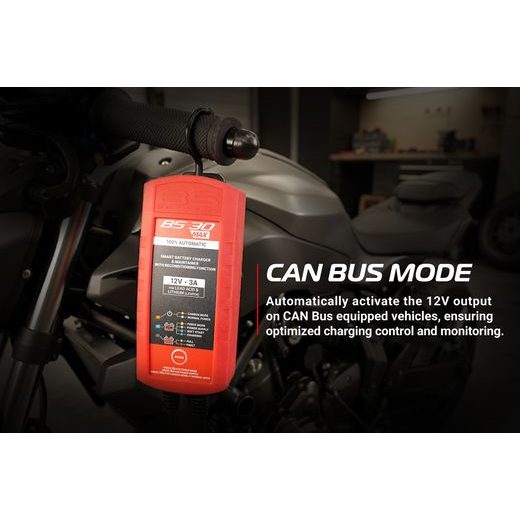 NABÍJEČKA BATERIÍ BS-BATTERY SMART BS30MAX (VHODNÉ TAKÉ PRO LITHIOVÉ BATERIE) 12V 3A