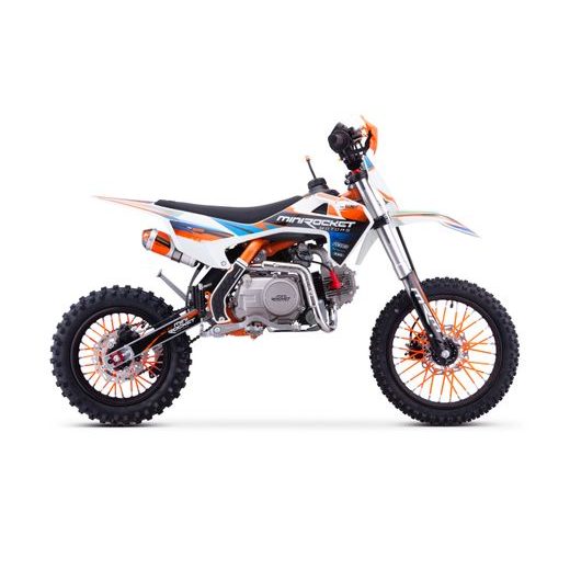 PITBIKE MINIROCKET DK125 14"/12" AUTOMAT ORANŽOVÝ