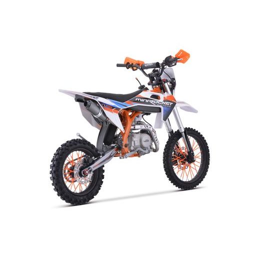 PITBIKE DT125 17"/14" ENDURO ČERNÁ/ORANŽOVÁ/MODRÁ