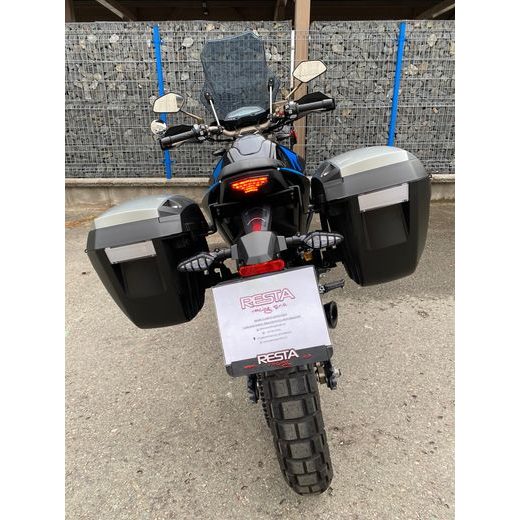 ZONTES 125 HYPER TRAIL MODRÁ + BOČNÍ KUFRY