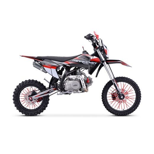 PITBIKE DT125 17"/14" AUTOMAT ČERNÁ/ORANŽOVÁ/MODRÁ