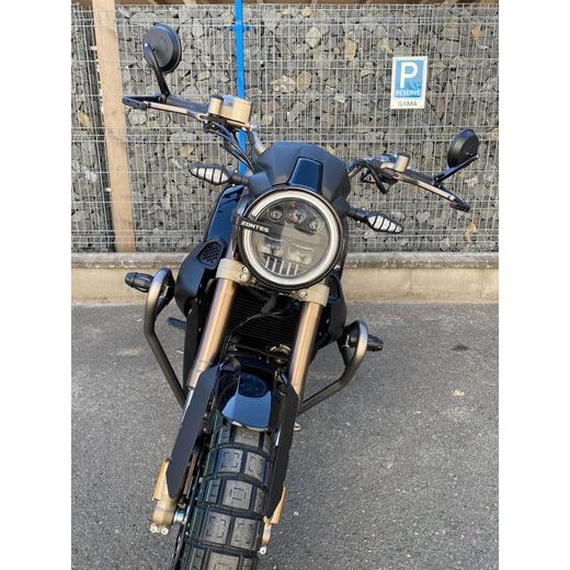 ZONTES G1 125 SCRAMBLER ČERNÁ LITÁ KOLA