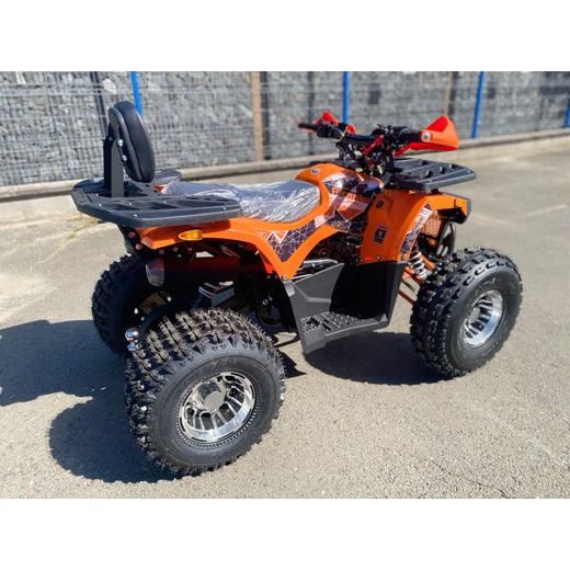 DĚTSKÁ ČTYŘKOLKA PIRANHA TRANSFORMER 125CC 3G8 - ORANŽOVÁ