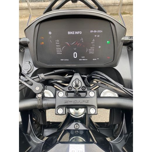 MOTO MORINI X-CAPE DRÁTĚNÁ KOLA ŠEDÁ SMOKY ANTHRACITE S KUFRY ZDARMA