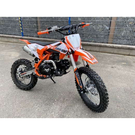 PITBIKE 125CC S3 17/14 MANUÁL 4G + EL START. ORANŽOVÁ