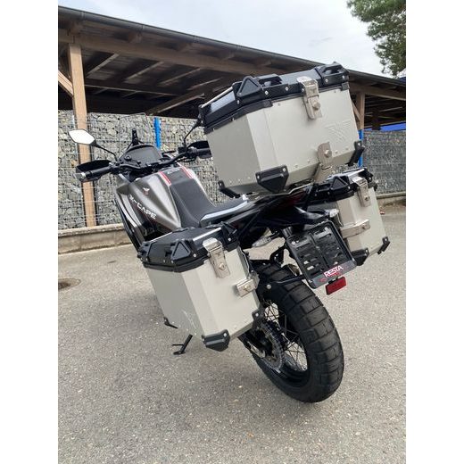 MOTO MORINI X-CAPE DRÁTĚNÁ KOLA ŠEDÁ SMOKY ANTHRACITE S KUFRY ZDARMA