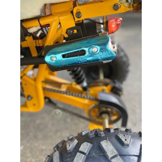 DĚTSKÁ ČTYŘKOLKA TORONTO 125CC - ŽLUTÉ GRAFITY