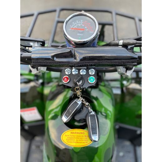 DĚTSKÁ ČTYŘKOLKA TORONTO 2025 125CC DELUXE - ZELENÝ MASKÁČ