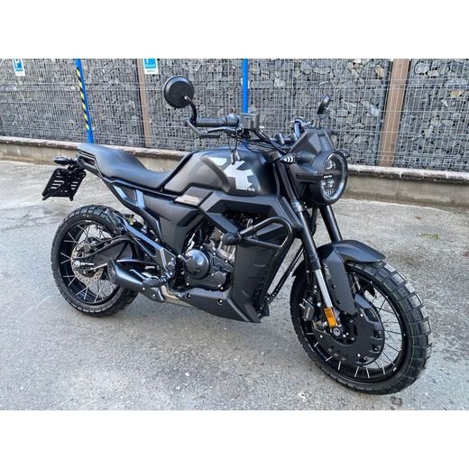 ZONTES 125 GK SCRAMBLER - DRÁTĚNÁ KOLA ČERNÁ