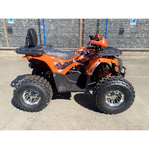 DĚTSKÁ ČTYŘKOLKA PIRANHA TRANSFORMER 125CC 3G8 - ORANŽOVÁ