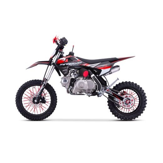 PITBIKE MINIROCKET DK125 14"/12" AUTOMAT ČERNÝ