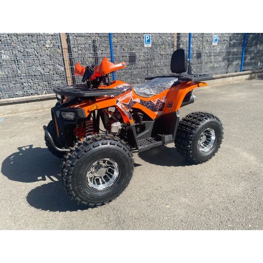 DĚTSKÁ ČTYŘKOLKA PIRANHA TRANSFORMER 125CC 3G8 - ORANŽOVÁ