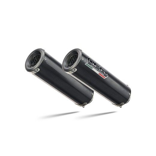 DVOJITÁ KONCOVKA VÝFUKU SLIP-ON GPR M3 D.19.1.M3.PP BROUŠENÁ NEREZOVÁ OCEL