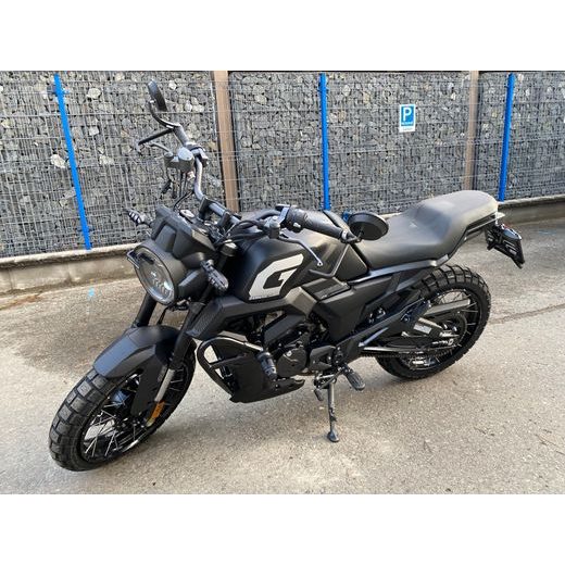 ZONTES 125 GK SCRAMBLER - DRÁTĚNÁ KOLA ČERNÁ