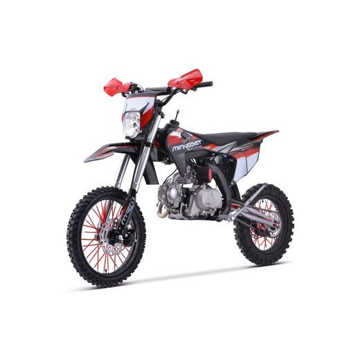 PITBIKE DT125 17"/14" AUTOMAT ČERNÁ/ORANŽOVÁ/MODRÁ