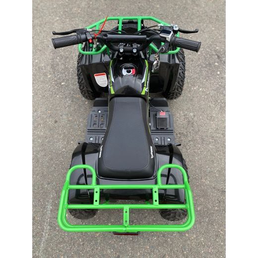 DĚTSKÁ ELEKTRO ČTYŘKOLKA SONIC 1000W 48V ČERNO ZELENÁ