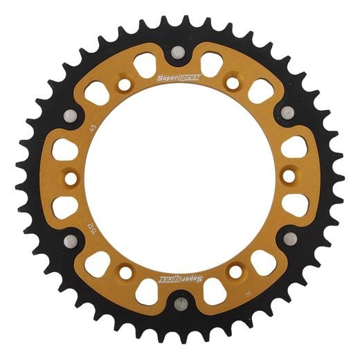 ŘETĚZOVÁ ROZETA SUPERSPROX STEALTH RST-1512:45-GLD ZLATÁ 45 ZUBŮ, 520