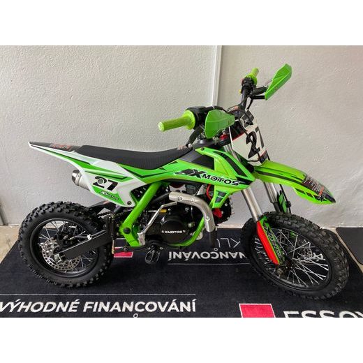 PITBIKE XMOTOS XB27 125CC E-START 14/12 ZELENÁ