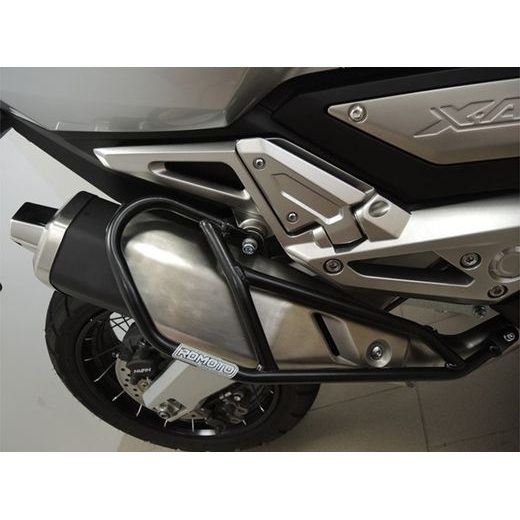 PADACÍ RÁM VÝFUKU RDMOTO CF106KD MATNÁ ČERNÁ