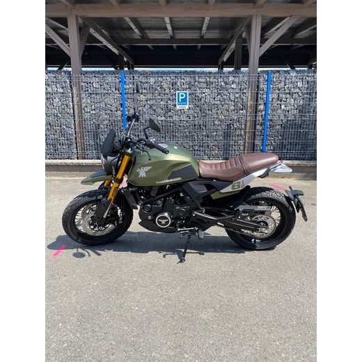 MOTO MORINI 6½ SEIEMMEZZO SCR ZELENÁ