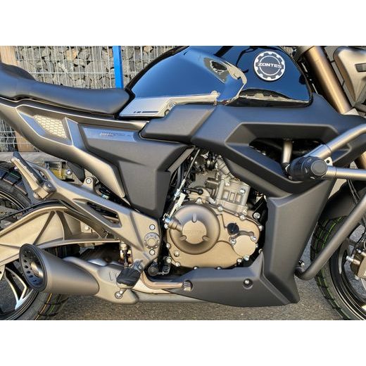 ZONTES G1 125 SCRAMBLER ČERNÁ LITÁ KOLA