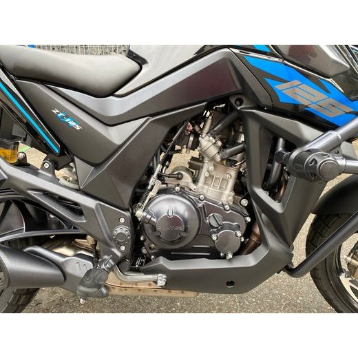 ZONTES 125 HYPER TRAIL MODRÁ + BOČNÍ KUFRY