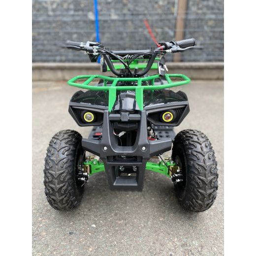 DĚTSKÁ ELEKTRO ČTYŘKOLKA SONIC 1000W 48V ČERNO ZELENÁ