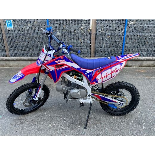 PITBIKE UPBEAT RUN 125CC 17/14 MODEL S ELEKTRO STARTÉREM