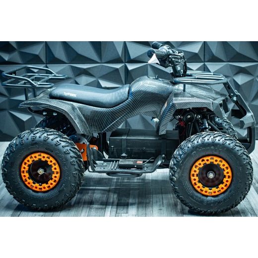 DĚTSKÁ ELEKTRO ČTYŘKOLKA SONIC 1000W 48V ZELENÝ MASKÁČ