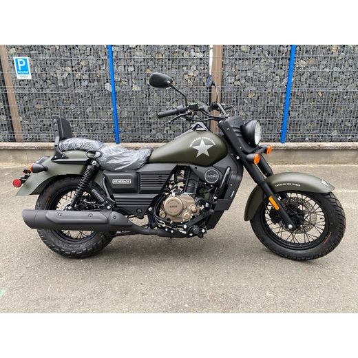 UM RENEGADE COMMANDO 125 ZELENÁ