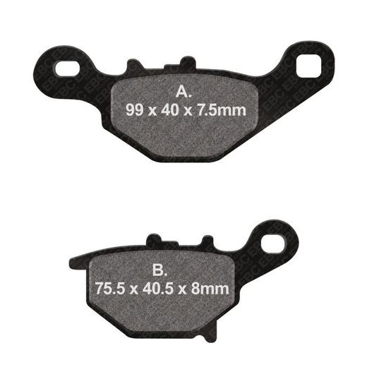 BRZDOVÉ DESTIČKY EBC FA401R