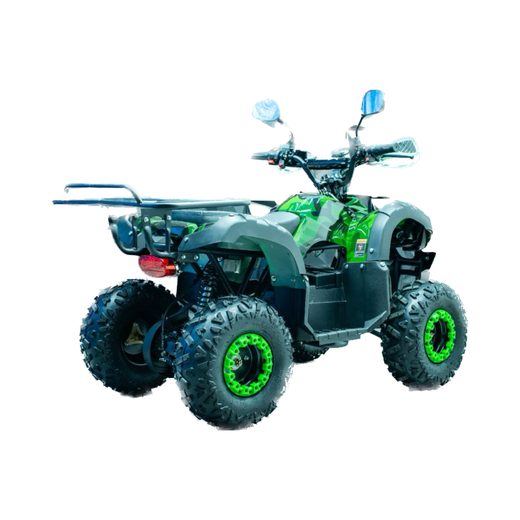 DĚTSKÁ ELEKTRO ČTYŘKOLKA TORONTO 7" 1000W 48V -ZELENÝ MASKÁČ