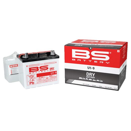 KONVENČNÍ MOTOCYKLOVÁ BATERIE BS-BATTERY U1-9 VČETNĚ BALENÍ KYSELINY
