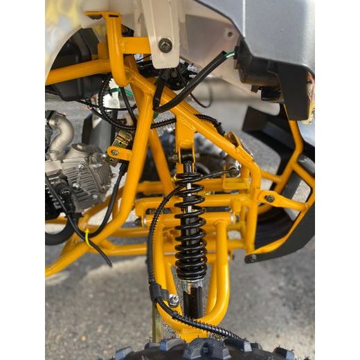 DĚTSKÁ ČTYŘKOLKA TORONTO 125CC - ŽLUTÉ GRAFITY