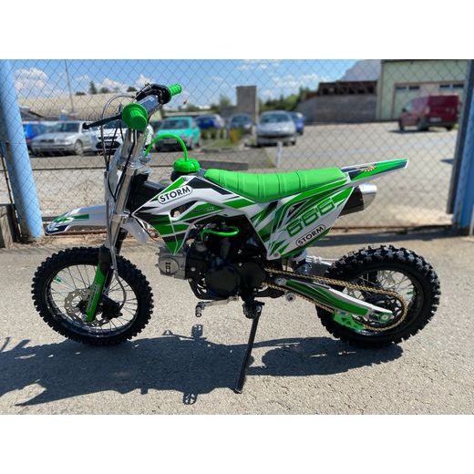 PITBIKE STORM 125CC 14/12 ZELENÁ