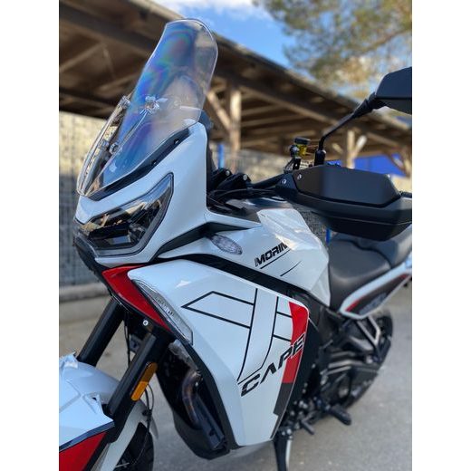 MOTO MORINI X-CAPE 1200 BÍLÁ + SADA KUFRŮ ZDARMA