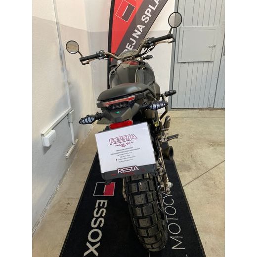 ZONTES 125 SCRAMBLER ČERNÁ DRÁTĚNÁ KOLA