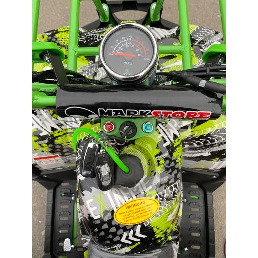 DĚTSKÁ ČTYŘKOLKA TORONTO 2022 125CC DELUXE - ZELENÝ GRAFITY
