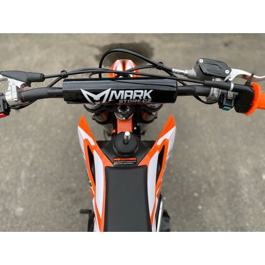 PITBIKE 125CC S3 17/14 MANUÁL 4G + EL START. ORANŽOVÁ