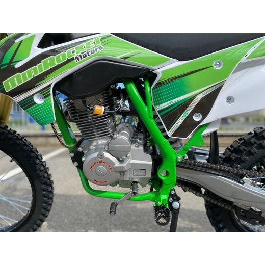 PITBIKE PITROCK 250CC 21/18 ZELENÁ