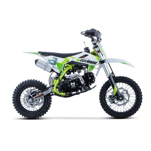 PITBIKE ZUUMAV S3 125CC 14/12 ZELENÁ