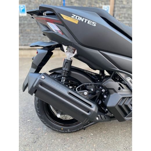 ZONTES 125 XERO ČERNÁ + KUFR ZDARMA