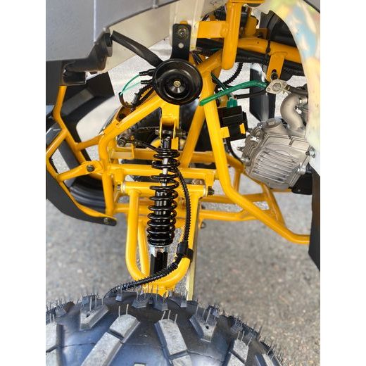 DĚTSKÁ ČTYŘKOLKA TORONTO 125CC - ŽLUTÉ GRAFITY