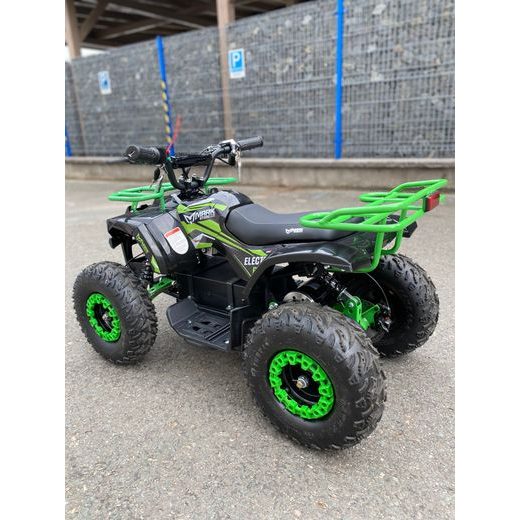 DĚTSKÁ ELEKTRO ČTYŘKOLKA SONIC 1000W 48V ČERNO ZELENÁ