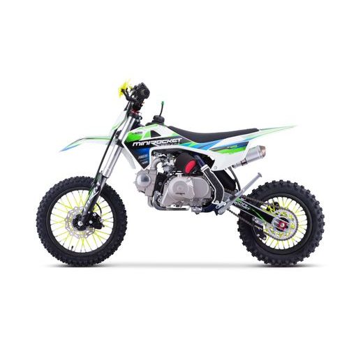 PITBIKE MINIROCKET DK125 14"/12" AUTOMAT MODRÝ
