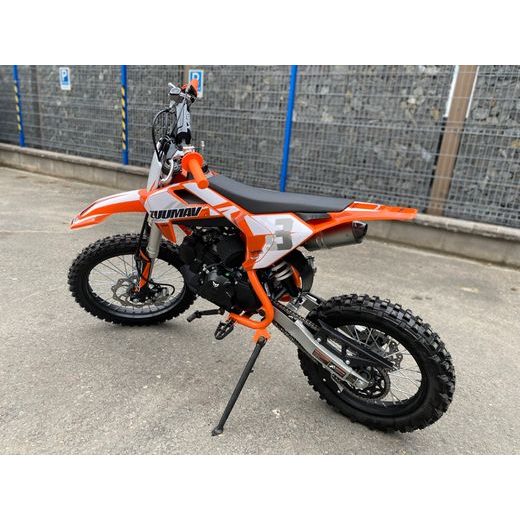 PITBIKE 125CC S3 17/14 MANUÁL 4G + EL START. ORANŽOVÁ